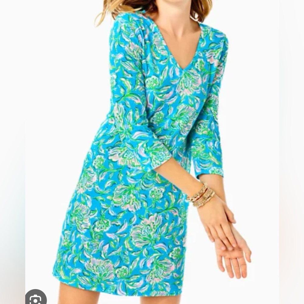 NWT Lilly Pulitzer Tessa V-Neck Dress XL